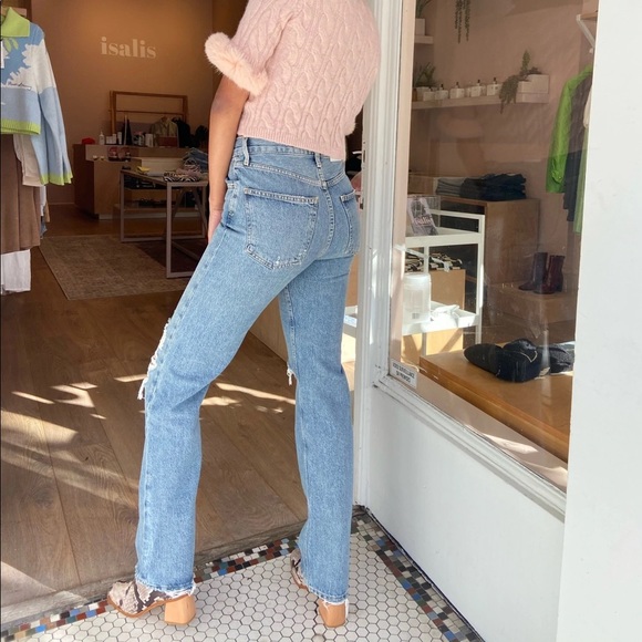 AGOLDE Lana Vintage Straight Leg Jean - Picture 5 of 12